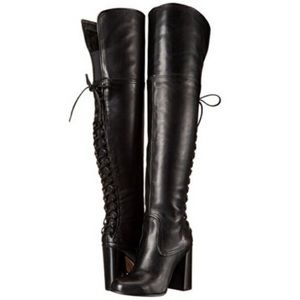 Vince Camuto Tolla Over the knee Lace
up Boots